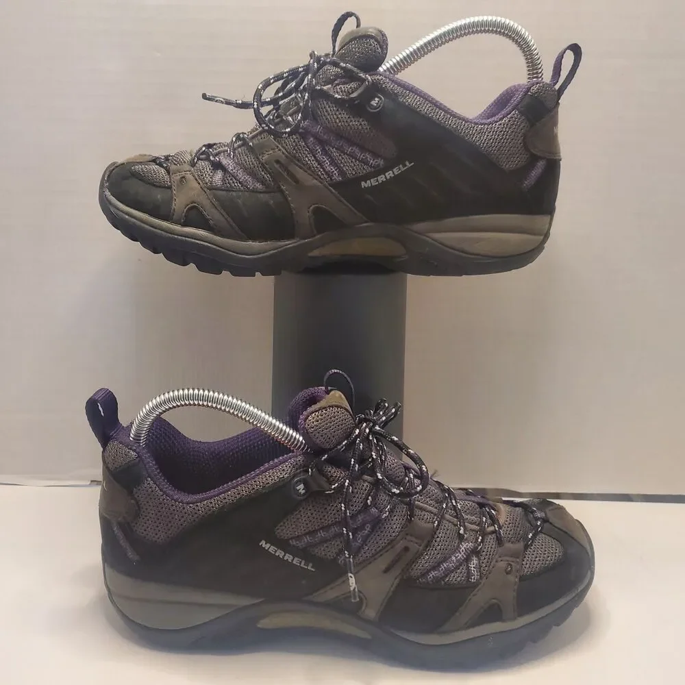 Merrell Siren Sport Gore-Tex Women’s 8.5 Black Purple Hiking Shoes